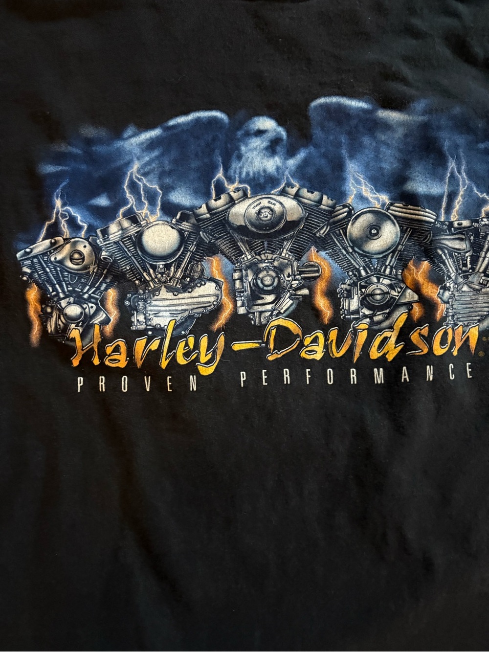 Vintage 2001 Harley Davidson Lasobek Fairmont WV T-Shirt Size XXL Rare Defunct
